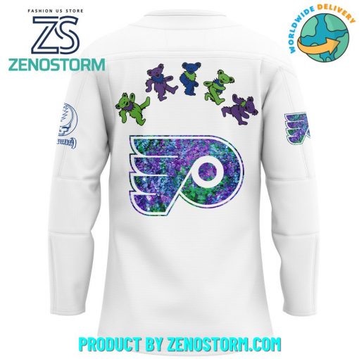 Philadelphia Flyers NHL x Grateful Dead Night 2025 Jersey