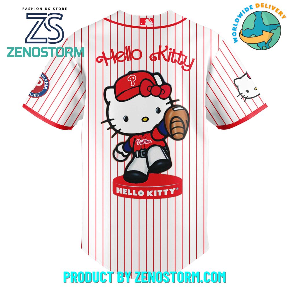 Philadelphia Phillies MLB x Hello Kitty Night Jersey 2025 Philadelphia Phillies MLB x Hello Kitty Night Jersey 2025