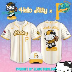 Pittsburgh Pirates MLB x Hello Kitty Night Jersey 2025