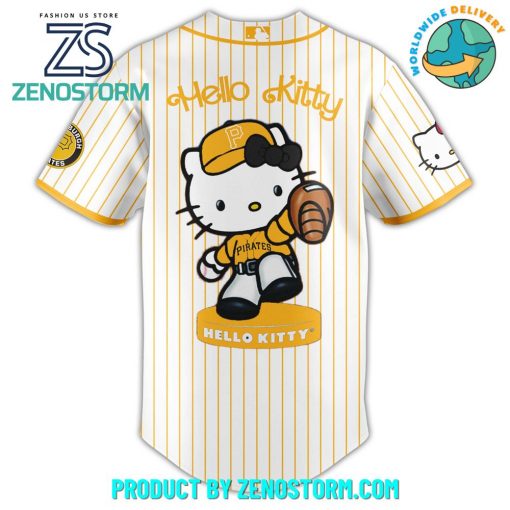 Pittsburgh Pirates MLB x Hello Kitty Night Jersey 2025