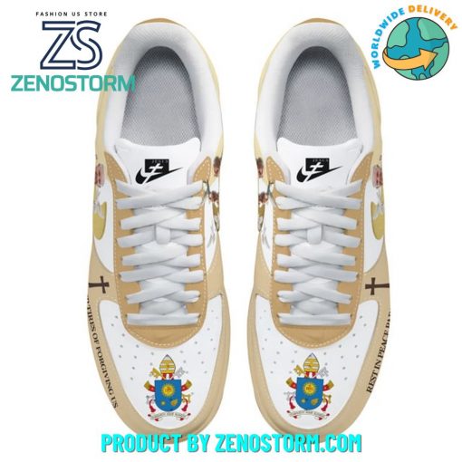 Pope Francis Rest In Peace Papa Francisco Nike Air Force 1