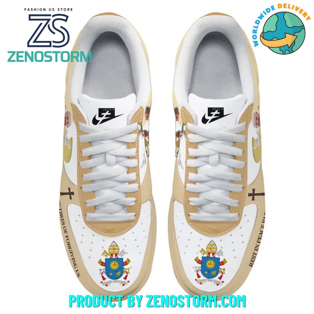 Pope Francis Rest In Peace Papa Francisco Nike Air Force 1 Pope Francis Rest In Peace Papa Francisco Nike Air Force 1