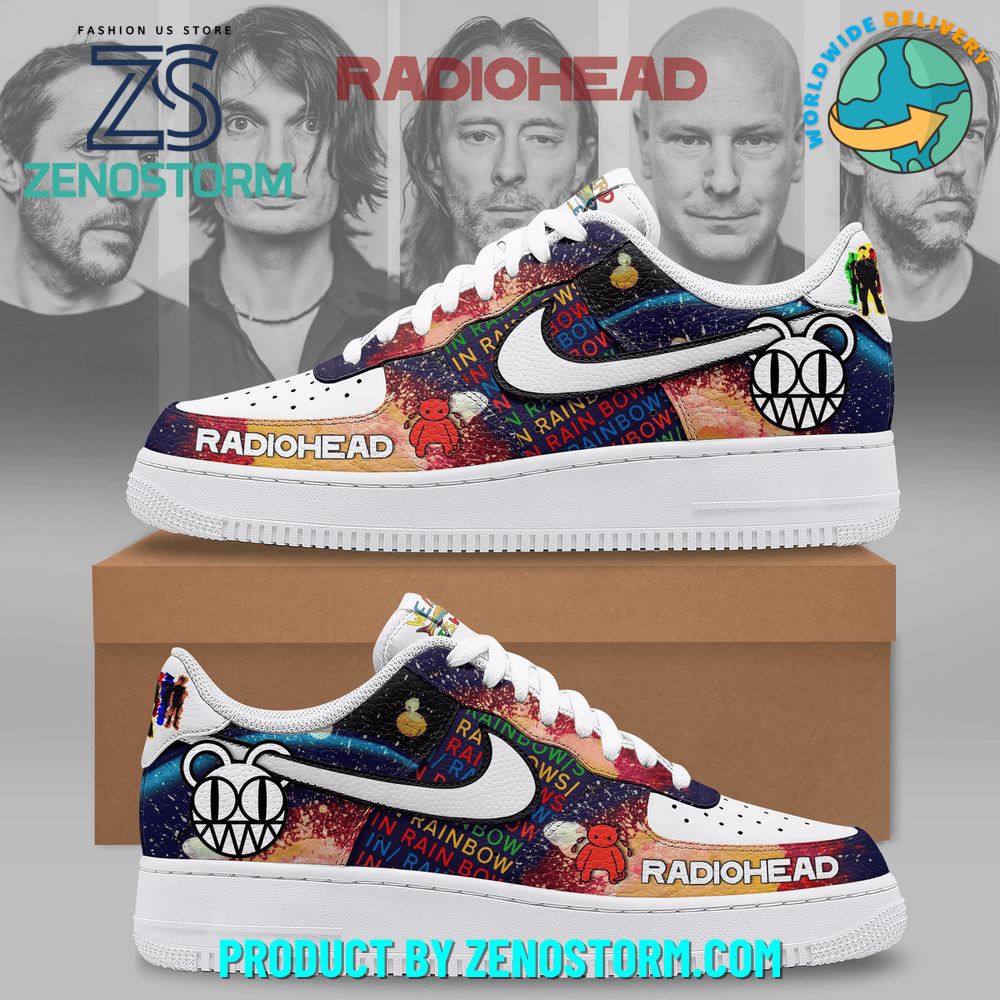Radiohead Band In Rainbows Limited Edition Nike Air Force 1 Radiohead Band In Rainbows Limited Edition Nike Air Force 1