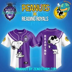 Reading Royals x 75th Anniversary Snoopy Baseball Jersey 2025