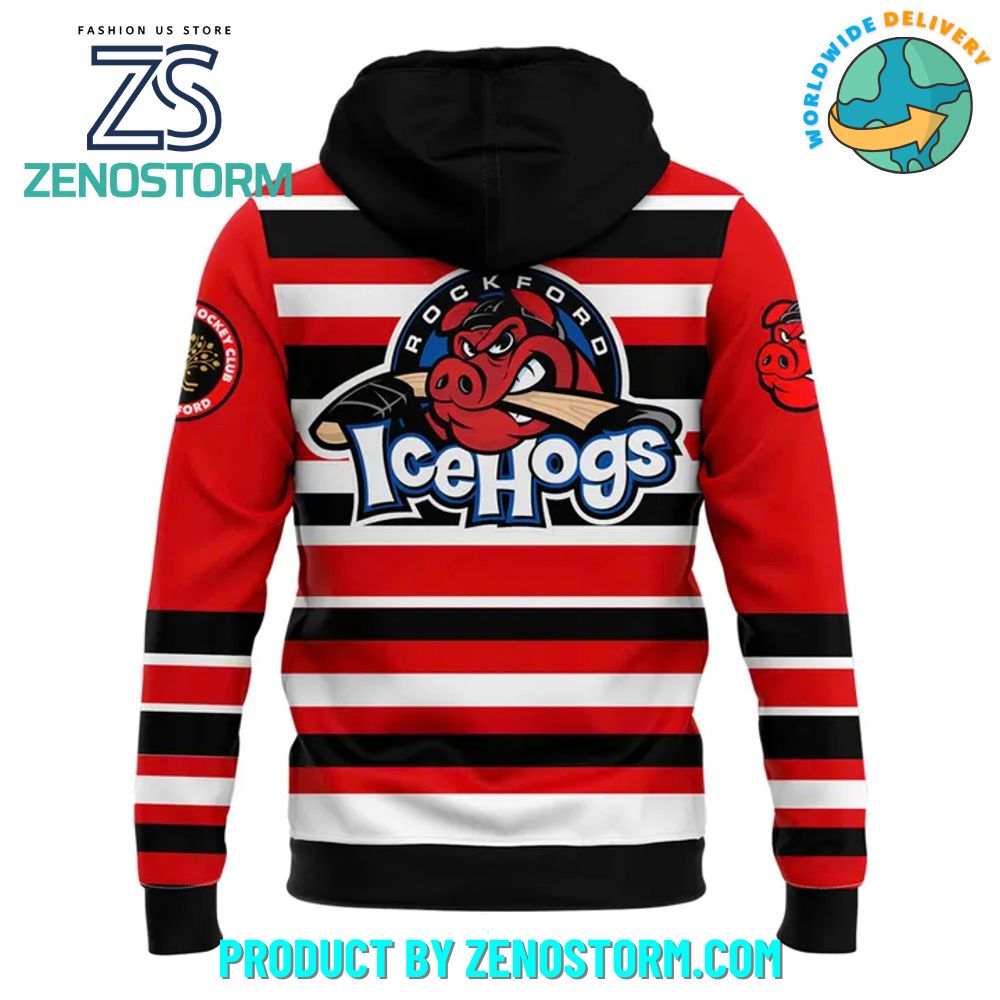 Rockford IceHogs Rockford Mighty Oaks Special Hoodie Set 2025 Rockford IceHogs Rockford Mighty Oaks Special Hoodie Set 2025