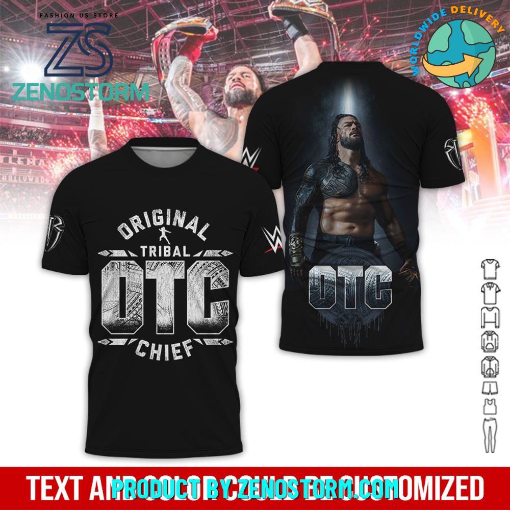 Roman Reigns WWE WrestleMania 41 Original Tribal Chief 3D Shirt Roman Reigns WWE WrestleMania 41 Original Tribal Chief 3D Shirt