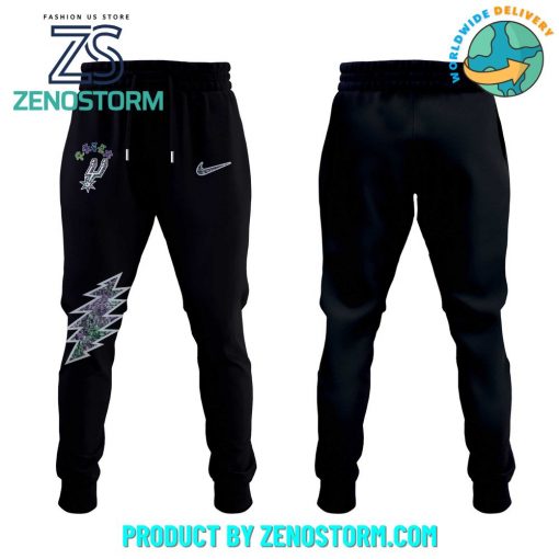 San Antonio Spurs NBA x Grateful Dead Night 2025 Hoodie Set