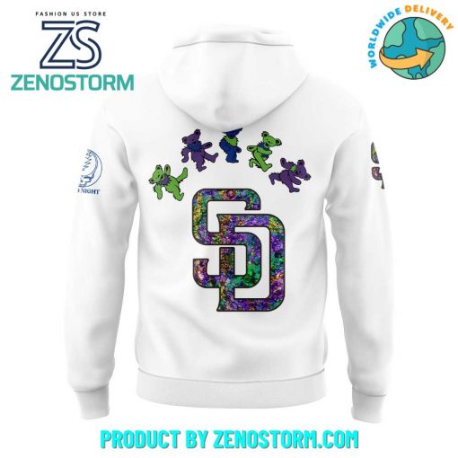 San Diego Padres MLB x Grateful Dead Night Hoodie Set 2025