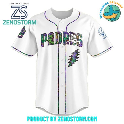 San Diego Padres MLB x Grateful Dead Night Jersey