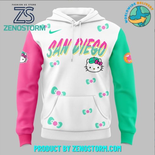 San Diego Padres MLB x Hello Kitty New Hoodie Set 2025
