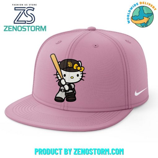 San Diego Padres MLB x Hello Kitty New Snapback 2025