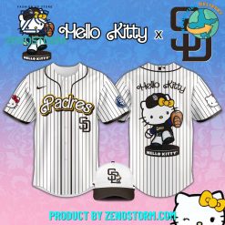 San Diego Padres MLB x Hello Kitty Night Jersey 2025