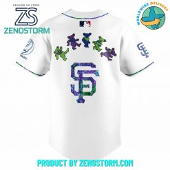 San Francisco Giants MLB x Grateful Dead Night Jersey 2025