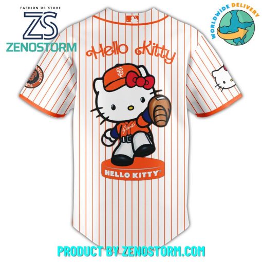 San Francisco Giants MLB x Hello Kitty Night Jersey 2025