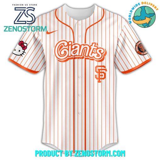San Francisco Giants MLB x Hello Kitty Night Jersey 2025