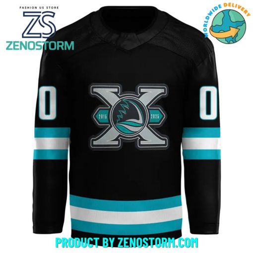 San Jose Barracuda Specialty Jersey Keepsakes 2025