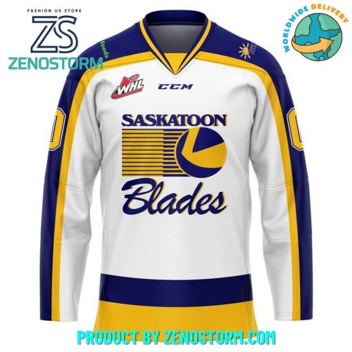 Saskatoon Blades Hockey Club x Retro 2025 Jersey