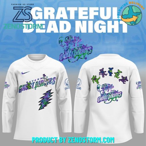 Savannah Ghost Pirates x Grateful Dead Night 2025 Jersey