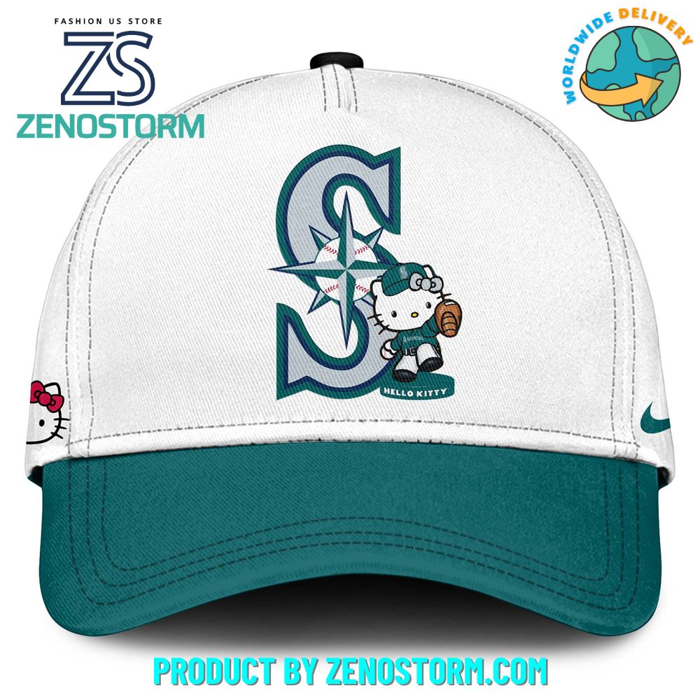 Seattle Mariners MLB x Hello Kitty Night Jersey 2025 Seattle Mariners MLB x Hello Kitty Night Jersey 2025