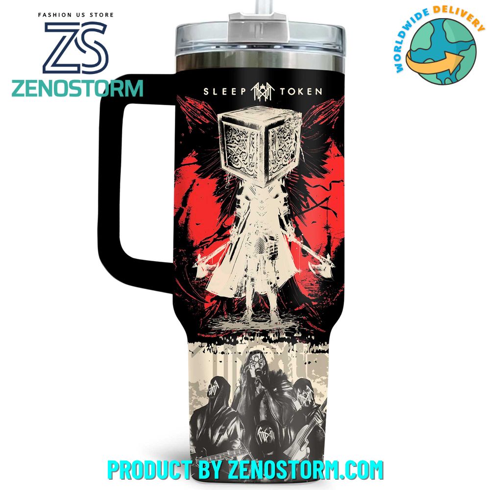 Sleep Token Melody In The Dark Special 40oz Stanley Tumbler Sleep Token Melody In The Dark Special 40oz Stanley Tumbler