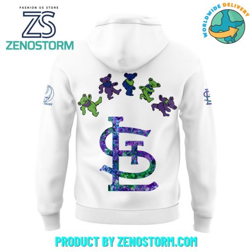 St. Louis Cardinals MLB x Grateful Dead Night Hoodie Set 2025