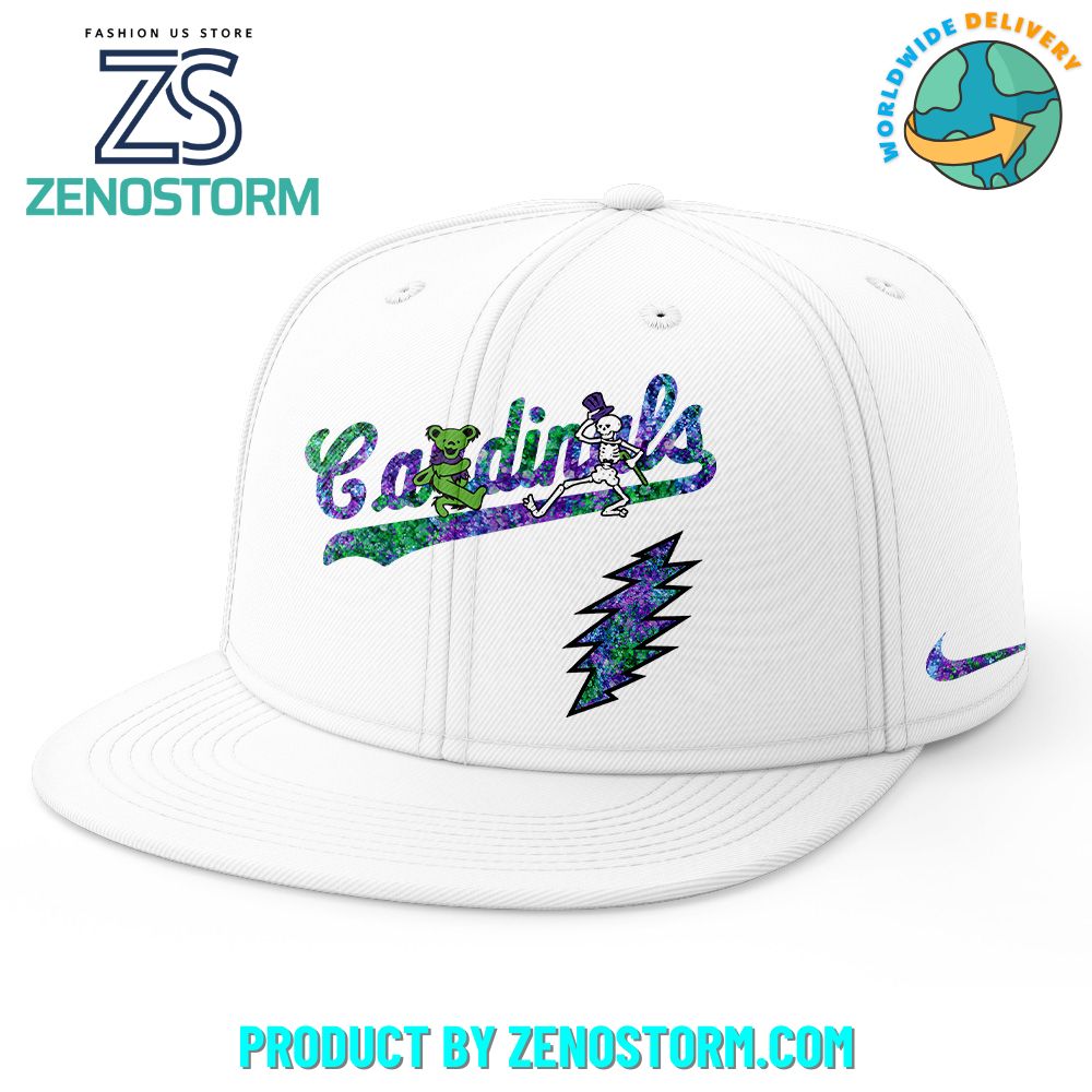 St. Louis Cardinals MLB x Grateful Dead Night Snapback 2025 St. Louis Cardinals MLB x Grateful Dead Night Snapback 2025