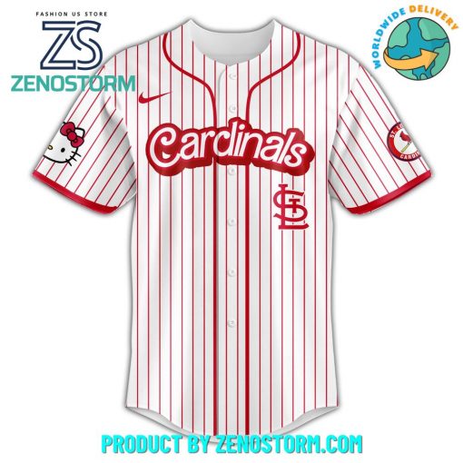 St. Louis Cardinals MLB x Hello Kitty Night Jersey 2025