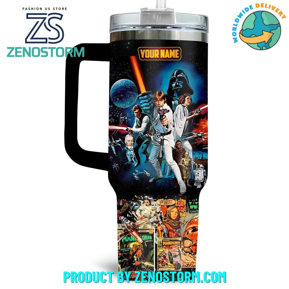 Star Wars May The Force Be With You 40oz Stanley Tumbler Star Wars May The Force Be With You 40oz Stanley Tumbler