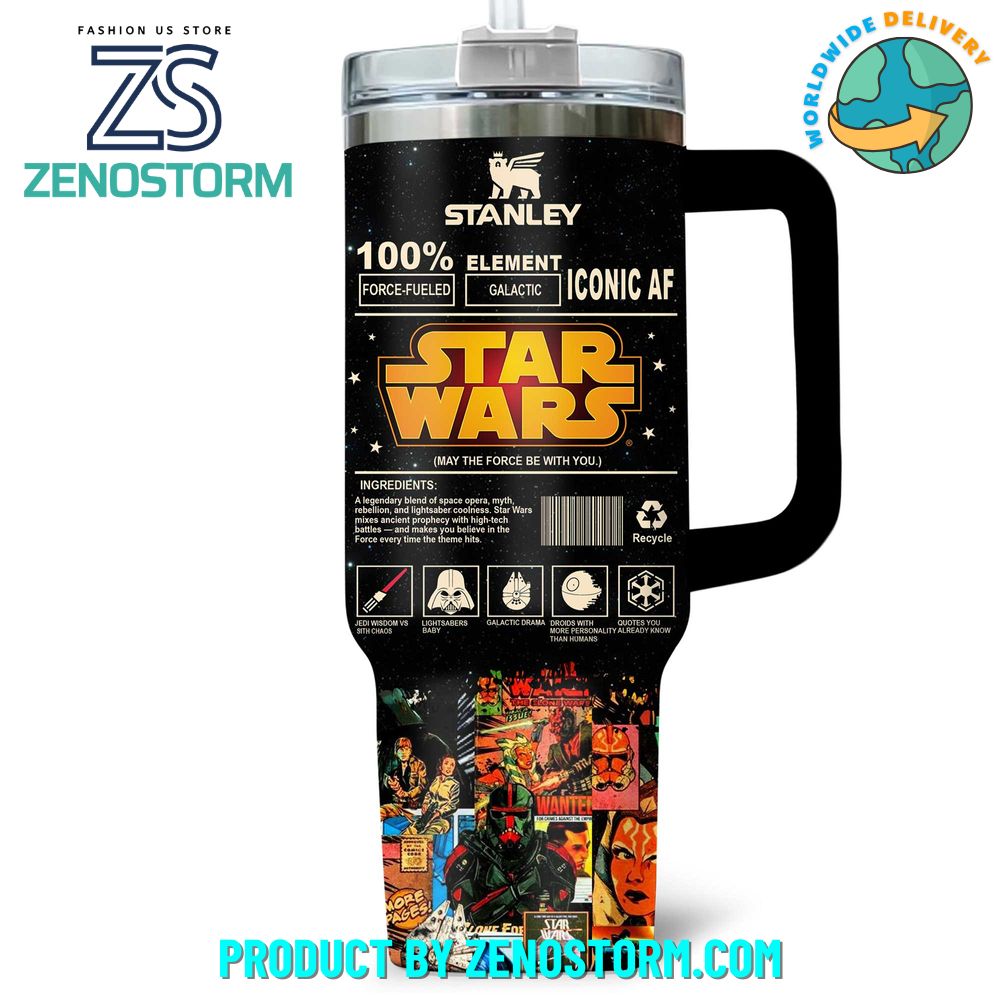 Star Wars May The Force Be With You 40oz Stanley Tumbler Star Wars May The Force Be With You 40oz Stanley Tumbler