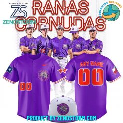 TCU Baseball x Ranas Cornudas 2025 Special Baseball Jersey