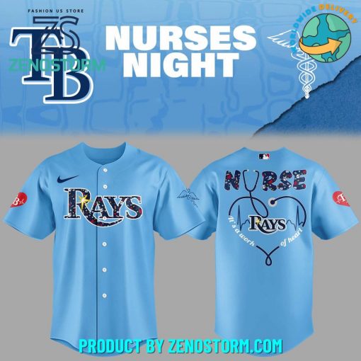 Tampa Bay Rays MLB x Nurses Night 2025 Jersey
