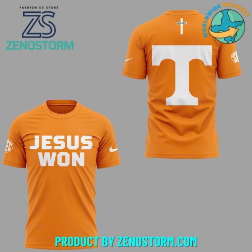 Tennessee Vols Baseball JESUS WON 2025 Shirt