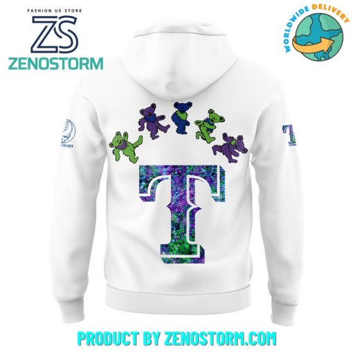 Texas Rangers MLB x Grateful Dead Night Hoodie Set 2025