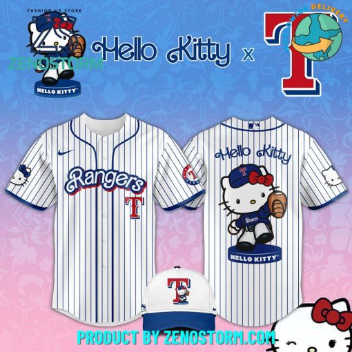 Texas Rangers MLB x Hello Kitty Night Jersey 2025