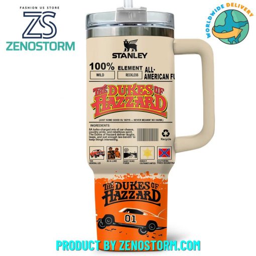 The Dukes of Hazzard All-American Fun Stanley Tumbler