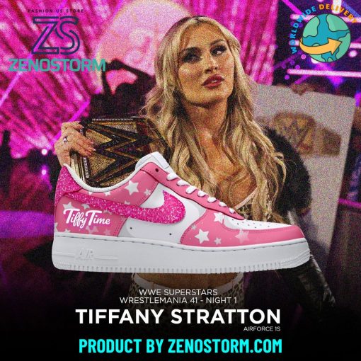 Tiffany Stratton WWE Superstars WrestleMania 41 Night Nike Air Force 1