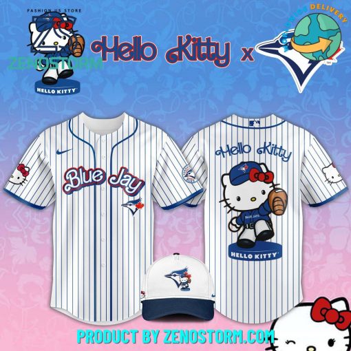 Toronto Blue Jays MLB x Hello Kitty Night Jersey 2025