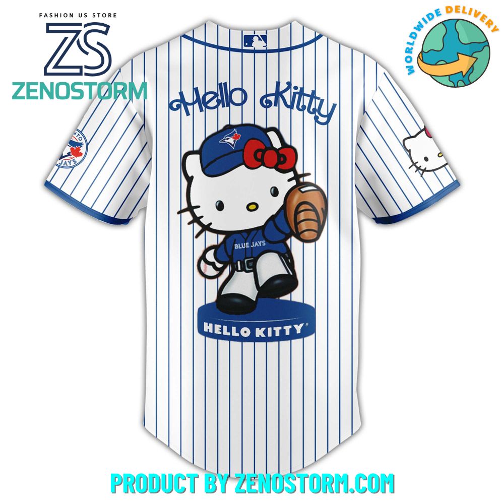 Toronto Blue Jays MLB x Hello Kitty Night Jersey 2025 Toronto Blue Jays MLB x Hello Kitty Night Jersey 2025