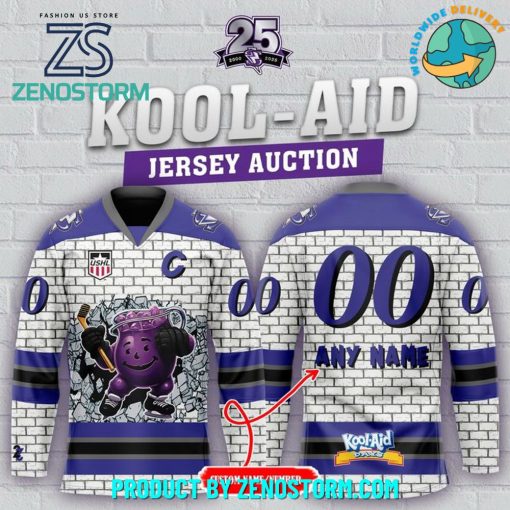 Tri-City Storm x 2024-25 Kool-Aid Night Hockey Jersey