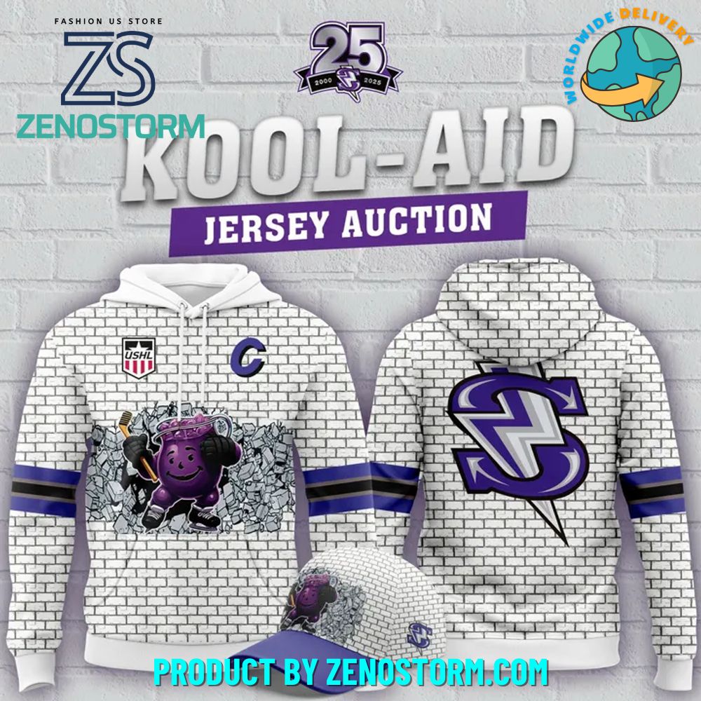 Tri-City Storm x 2024-25 Kool-Aid Night Hoodie Set Tri-City Storm x 2024-25 Kool-Aid Night Hoodie Set