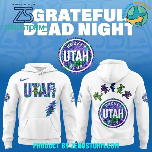 Utah Hockey NHL x Grateful Dead Night 2025 Hoodie Set