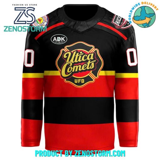 Utica Comets x Fire Department Limited Edition Jersey 2025