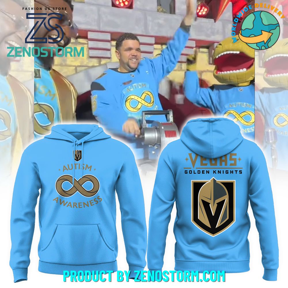 Vegas Golden Knights x Autism Awareness Night 2025 Hoodie Set Vegas Golden Knights x Autism Awareness Night 2025 Hoodie Set