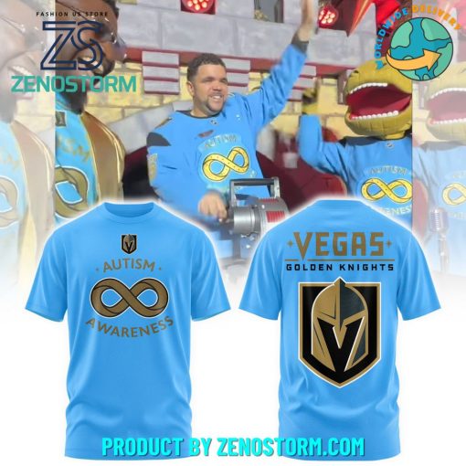 Vegas Golden Knights x Autism Awareness Night 2025 Shirt
