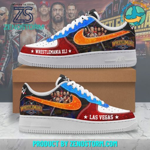WWE WrestleMania 41 Limited Edition 2025 Nike Air Force 1