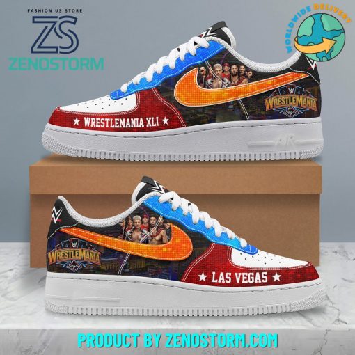 WWE WrestleMania 41 Limited Edition 2025 Nike Air Force 1