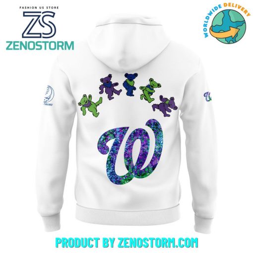 Washington Nationals MLB x Grateful Dead Night Hoodie Set 2025