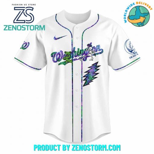 Washington Nationals MLB x Grateful Dead Night Jersey 2025