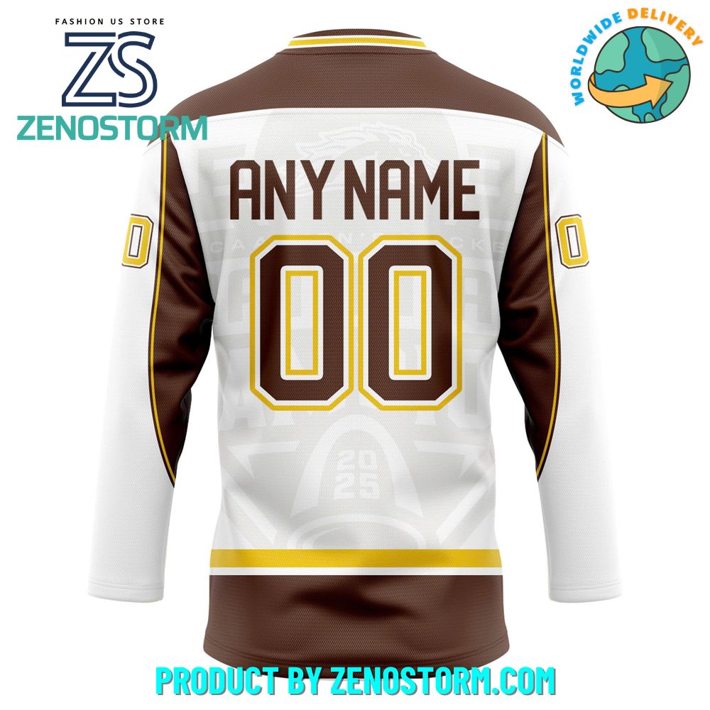 Western Michigan Broncos 2025 National Hockey Champions Jersey Western Michigan Broncos 2025 National Hockey Champions Jersey