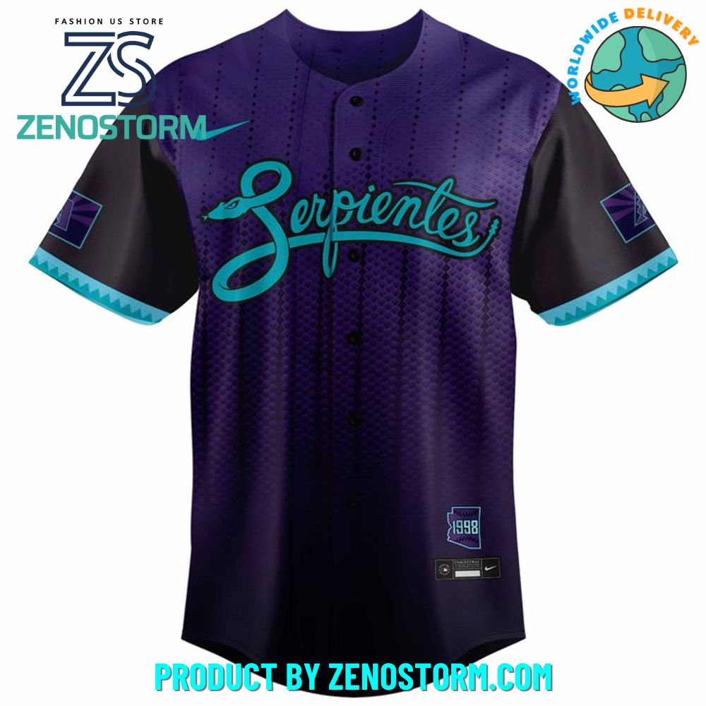 Arizona Diamondbacks “Serpientes” City Connect 2025 Jersey Arizona Diamondbacks “Serpientes” City Connect 2025 Jersey